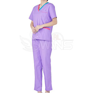 Uniforme d'allaitement pour femmes en coton 100% tissé, couleur et logo personnalisés - Haute qualité, usage hospitalier, vente chaude - Product Image 3