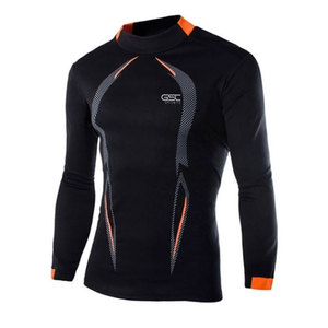 Manufacturer Wholesale Men's <b>Printed</b> Rash Guard Long Sleeves <b>Surfing</b> Swim Shirt Compression Spandex Fabric Sublimated Plain - Product Image 1