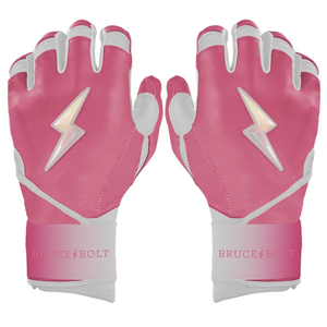 ถุงมือเบสบอล Bruce Bolt หนังแท้ กันลื่น สกรีนโลโก้และออกแบบได้ คุณภาพระดับมืออาชีพ ผลิตจากหนังแยกชั้นพรีเมียม - Product Image 1