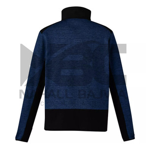 Sudadera de seguridad con forro polar, chaqueta cálida de color azul y negro de Florencia, nuevo diseño NBC, 2023 - Product Image 2