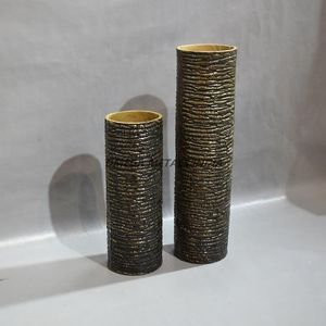 Vase à fleurs moderne en aluminium haut de gamme pour la décoration de sol et de table, logo personnalisé, OEM, vente en gros, exportateur, fabricant, usine - Product Image 3