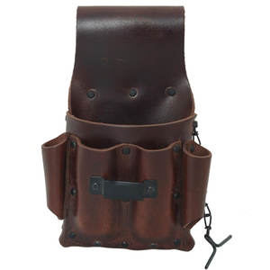 Bolsa de Herramientas para Electricista de Cuero Premium Hot Pick, Diseño Extra Resistente para Condiciones de Trabajo - Product Image 1