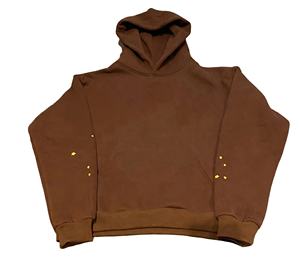 Sudadera con Capucha Unisex de Alta Calidad OEM, Diseño con Estampado 3D en Relieve, Algodón Grueso, Sudadera con Capucha Extra Grande para Hombre - Product Image 1