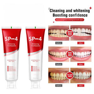 Dentifrice blanchissant SP-4 avec probiotiques, réduit les taches jaunes, haleine fraîche, usage quotidien, 120g - Product Image 2