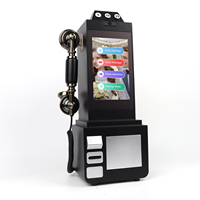 Cadre photo selfie personnalisé MACOS NOT 64 Go 1080P 320 Kbps OEM Écran tactile 8 pouces Wi-Fi Téléphone 4G Cabine sans fil Audio Vidéo Livre d'or Téléphone