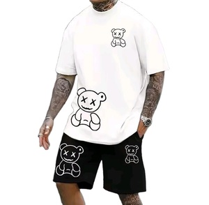 ชุดเสื้อสเวตเชิ้ตคอกลมไซส์ใหญ่สำหรับผู้ชาย ออกแบบลายพิมพ์ได้ตามต้องการ สไตล์ลำลองสมาร์ท ขายส่ง - Product Image 3