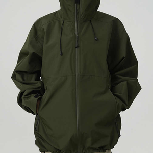 High Demand Men's Polyester Windbreaker <b>Jacket</b>, Vintage Retro Waterproof Windbreaker, Sports Outdoor Plus Size Men's <b>Jackets</b> - Product Image 4