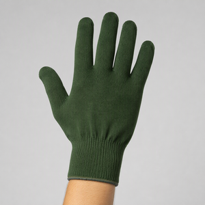 Gants en aramide, 100% fibre d'aramide, tricot sans couture, grip en silicone, paume enduite de PVC, lavables en machine - Product Image 4