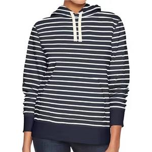 Haute qualité nouvelle mode féminine Simple Hodies pour femme tricoté surdimensionné Logo personnalisé coton Style décontracté sweats à capuche pour femmes - Product Image 5