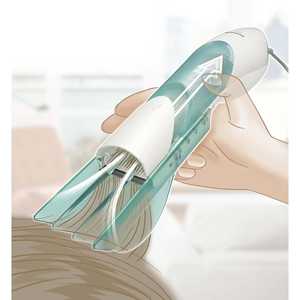 Fuente de Alimentación Eléctrica para Aspiradora de Residuos Verdes con Modo de Corte de Cabello - Product Image 3