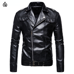 Venta caliente Chaqueta de cuero de los hombres de la calle mejor chaqueta ajustada con servicio OEM Precio barato para la venta chaqueta de invierno - Product Image 1