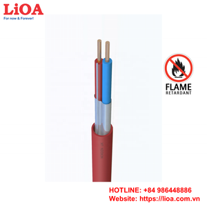 Câbles d'alimentation basse tension ignifuges non blindés LiOA CXV/FRT-2x300, 2 conducteurs en cuivre, PVC 0,6/1kV, IEC 60502-1, IEC 60332-3 CAT C - Product Image 2