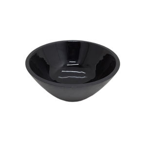 Tazón de fruta de forma redonda de madera esmaltada blanca con acabado Natural para mesa, hogar y hoteles, comida y aperitivos, cuencos para servir hechos a mano - Product Image 6