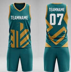 ชุดบาสเก็ตบอลแบบคลาสสิกสั่งทำพิเศษ ปักลายแบบกำหนดเอง พิมพ์ลายแบบระเหิด ผ้าตาข่ายระบายอากาศสไตล์วินเทจ สำหรับทีม - Product Image 6