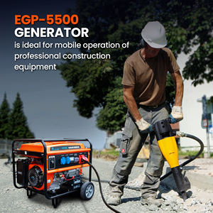 เครื่องกำเนิดไฟฟ้าเบนซิน EXTRALINK EGP-5500 คุณภาพสูง 5.5 กิโลวัตต์ 3 เฟส โครงเหล็กทนทาน พร้อมมอเตอร์ทองแดงแท้ความหนาแน่นสูง - Product Image 4