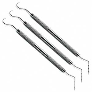 Instruments d'exploration dentaire professionnels de haute qualité, sondes parodontales, marquage couleur, multifonctionnels, par MI - Product Image 1