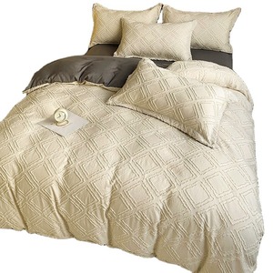 Premium 100% Cotton High Quality Duvet Cover Custom Logo 300tc Thread Count Waterproof Eco-Friendly Modern Design All-Season Hot - Product Image 1