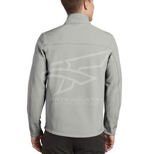 Veste Softshell légère pour hommes pour un style de vie actif Vêtements d'extérieur confortables et polyvalents pour l'hiver Vestes décontractées pour hommes - Product Image 4