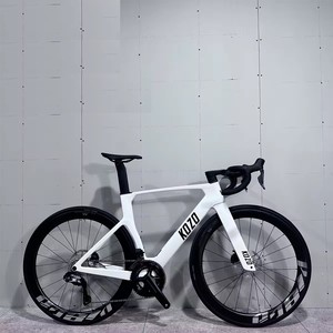 Todas las nuevas bicicletas de carretera de fibra de carbono Kozos directas de fábrica al por mayor-Freno de disco hidráulico Bicicletas de carreras ligeras - Product Image 2