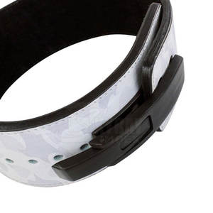 Cinturón ajustable protector de cuero genuino personalizado para gimnasio, cinturones de gimnasio hechos a medida en stock, diseño 2024 - Product Image 5