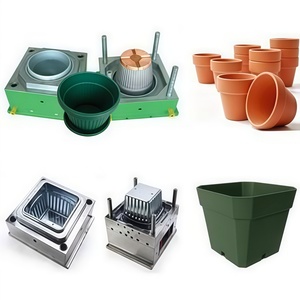 Aziende di Stampaggio a Iniezione, Stampo per Vasi di Fiori in Plastica Siliconica PP, Grandi Vasi per Piante da Esterno - Product Image 3