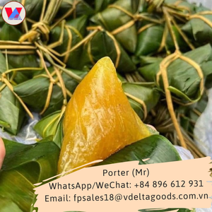 เค้กข้าวเหนียวทรงเสี้ยมขนาดเล็กแช่แข็ง,เค้กสตาร์ (Banh U Nhan Dau Xanh) สำหรับวันหยุดจากเวียดนาม - Product Image 6
