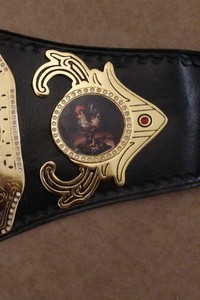 Ceinture de champion personnalisée avec sangle en cuir - Product Image 6