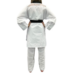 Uniforme de karate cómodo y transpirable Dobok de Taekwondo para mujer hecho a medida con tela preencogida para entrenamiento - Product Image 3