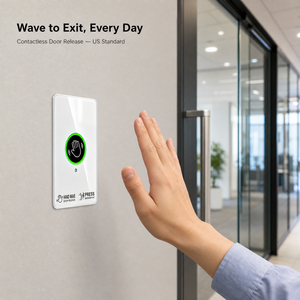 Botón Inteligente Sin Contacto para Apertura de Puertas y Interruptor de Salida de Emergencia (Material ABS, Indicador LED, Anti-Interferencia) - Product Image 2