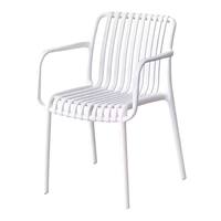 Chaises d'extérieur empilables nordiques modernes en plastique PP pour hôtels, restaurants, événements et cafés – Vente en gros à prix réduit