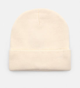 Bonnet chaud tricoté de couleur unie bonnets respirant personnalisé bonnet tricoté par temps froid chapeaux d'hiver avec logo personnalisé unisexe - Product Image 6