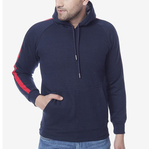 Pakistan fait de haute qualité Logo personnalisé hommes sweats à capuche 100% coton respirant pull tricoté Logo Design surdimensionné basiques sweats à capuche - Product Image 1