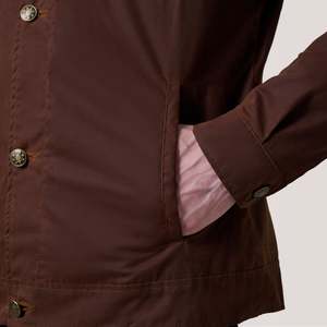 Reversible Waterproof Odm Waxed Canvas Field <b>Jacket</b> Hooded for Autumn Workwear XS Size - Product Image 6