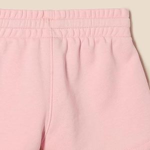 Pantalones Cortos Deportivos Transpirables de Color Rosa Liso con Cintura Elástica para Niños Pequeños, Pantalones Cortos Deportivos de Verano para Niñas con Logotipo Personalizado, MOQ Bajo - Product Image 3