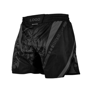 Short de Muay Thai OEM personnalisé avec impression par sublimation MMA Compression - Product Image 2