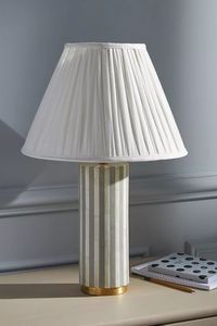 El yapımı lüks kemik kakma şelale masa lambası tabanı High-End Premium kalite pirinç tasarım vida tarzı sahipleri üsleri - Product Image 2