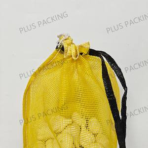 Sac à pommes de terre PP Leno Mesh écologique 50kg/50 lb pour l'agriculture bois de chauffage aubergine - Product Image 4