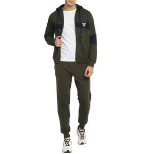 Nuevo diseño 2025 hombres chándal ropa informal hombres chándal Otoño Invierno desgaste hombres chándal en venta al por mayor - Product Image 2