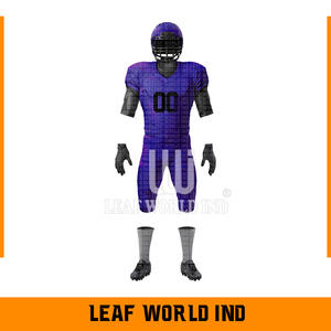 Maillots et uniformes de football américain 100 % respirants de haute qualité, à manches courtes, personnalisés et imprimés en gros pour équipes - Product Image 3