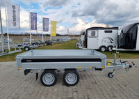 Nouvelle remorque basculante complète en fer 259x143 cm / 15001-20000 kg