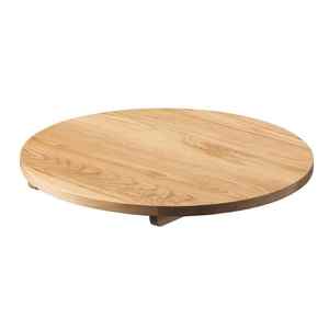 Style antique supérieur de table à manger d'épaisseur de bois de chêne solide 40mm pour l'usage de restaurant - Product Image 1