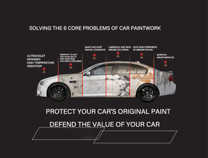 Aicksn Kim Loại Ma Cà Rồng Chất Lượng Cao Màu Sắc Vật Nuôi Bọc Phim Chống Xước Xe Sticker Trang Trí Màu Sắc Thay Đổi Thiết Kế - Product Image 5