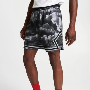 Shorts de sport en coton épais pour hommes, taille mi-haute, séchage rapide, respirants, pour la course à pied, style streetwear - Product Image 1