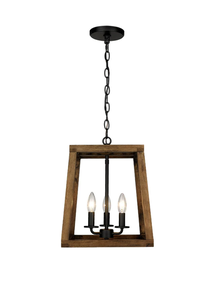 Brown Wooden Floor <b>Lantern</b> Iron Metal Handmade Christmas <b>Candle</b> Holder Decorative <b>Lantern</b> for Home Decor - Product Image 2