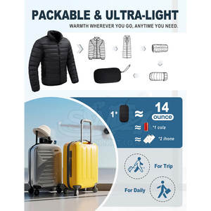 Vêtements d'hiver Offre Spéciale vestes d'hiver à bulles compressibles pour hommes dernière conception fabriquée au Pakistan veste d'hiver à bulles compressible pour hommes - Product Image 3