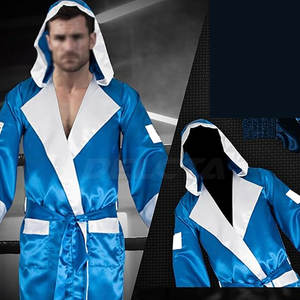 Heavy Duty Hot Sale <b>Boxing</b> <b>Robes</b> Durable Material Solid Color <b>Boxing</b> <b>Robes</b> For Adult - Product Image 5