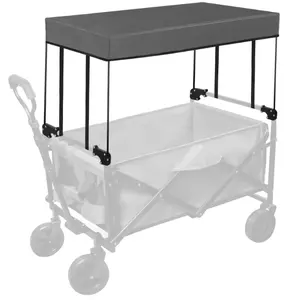 实用儿童旅行车便携式沙滩手推车野营可折叠折叠旅行车花园跑车