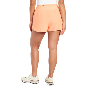 Pantalones cortos transpirables 2 en 1 de alta calidad para mujer, pantalones cortos de doble agarre de 2 pulgadas con cordón Interior, bolsillo trasero para alijo - Product Image 2