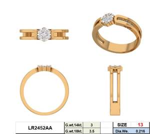 Elegant 14K Solid Yellow Lab Grown CVD Diamond Floral Cluster <b>Ring</b> Classic <b>Split</b> Shank Wedding Engagement IGI Certified Rhodium - Product Image 5