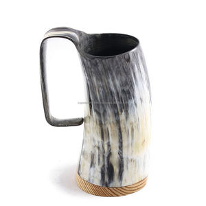 Tazas de cuerno con temática Natural, tazón para beber para interior, decoración de Material único, tazón para beber - Product Image 4